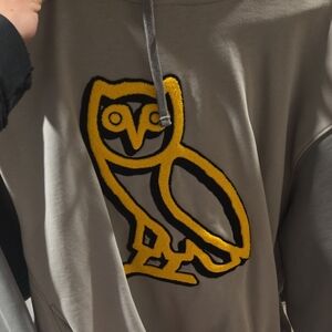 OVO Gray Crewneck The Simpsons Edition